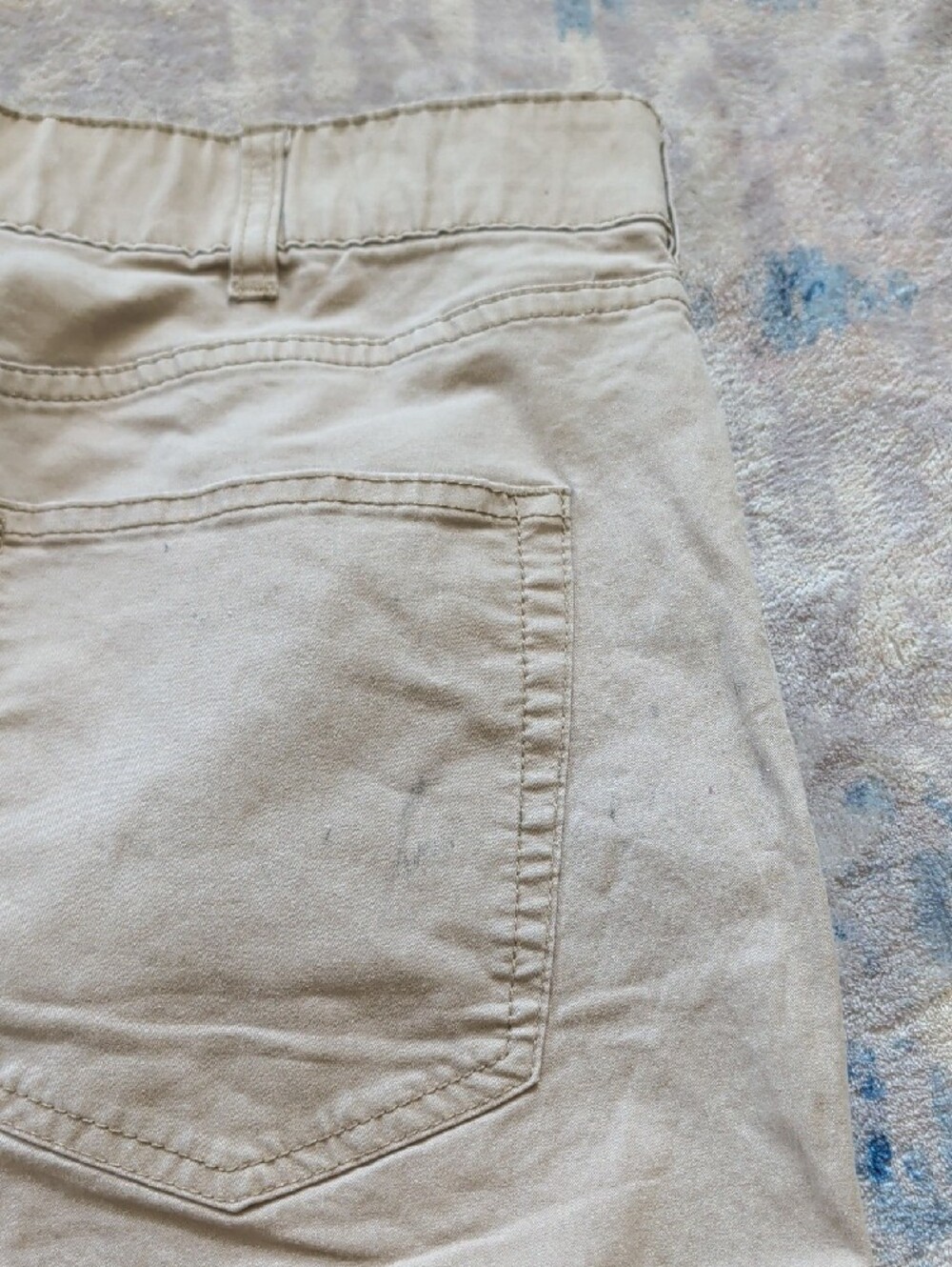 Mason Athletic Stretch Khaki Straight Fit 5-Pocket Pants Men's 34x32 - Picture 7 of 8